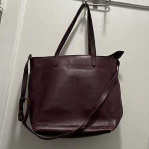 Madewell Burgundy Shoulder Bag